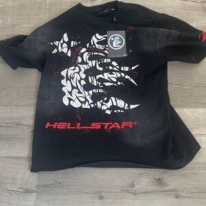 Red Hellstar Thorn T shirt